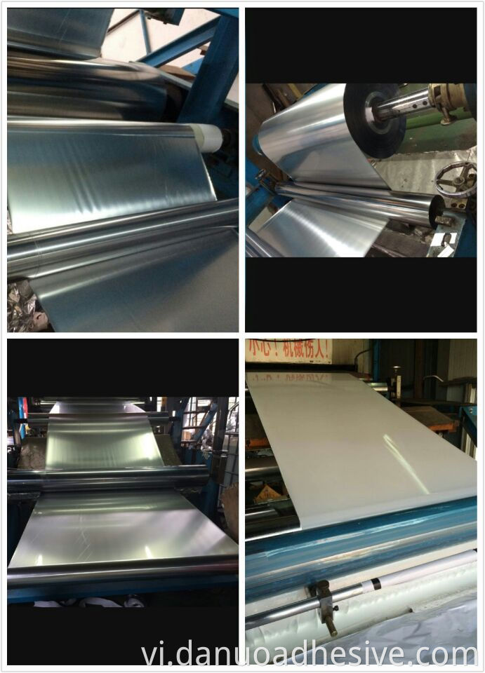 Tự kết dính Gummed Waterproot Alumuminu Lá băng